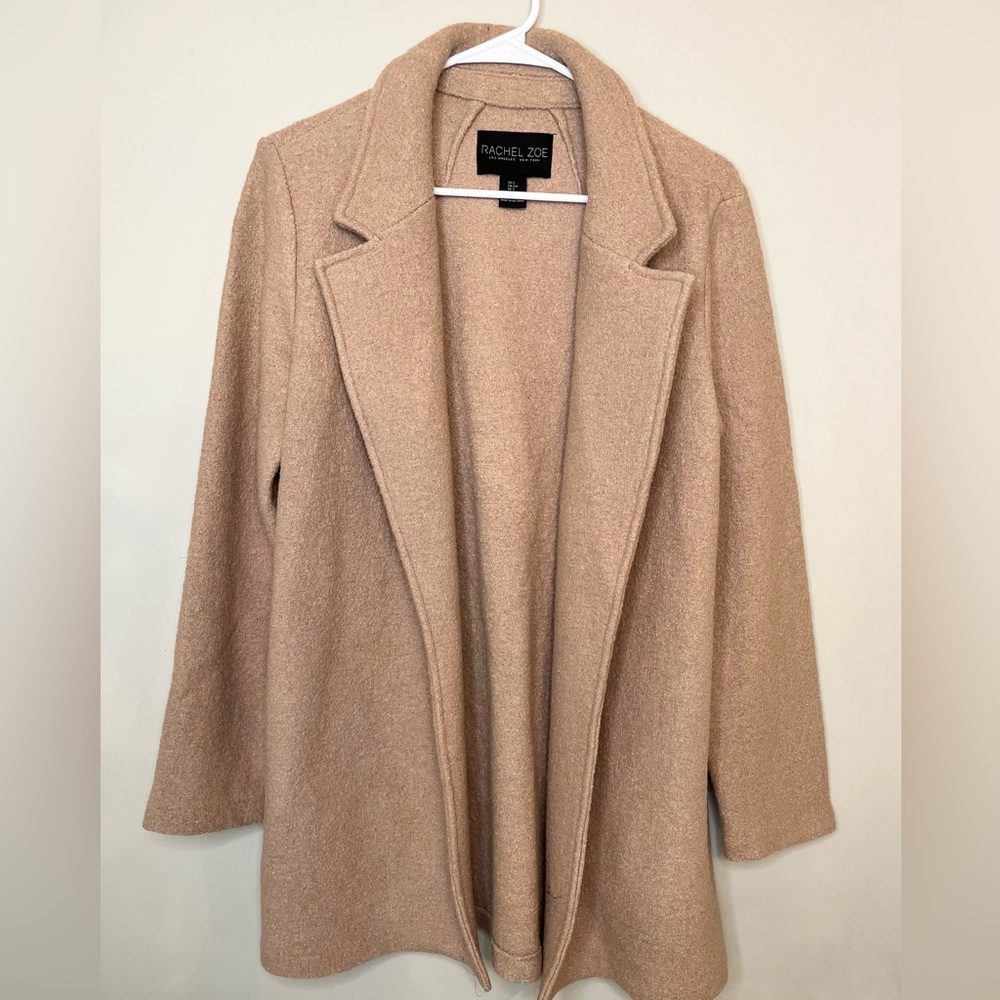 Rachel Zoe Camel Wool Blend Coat | Small Rachel Zoe jacket